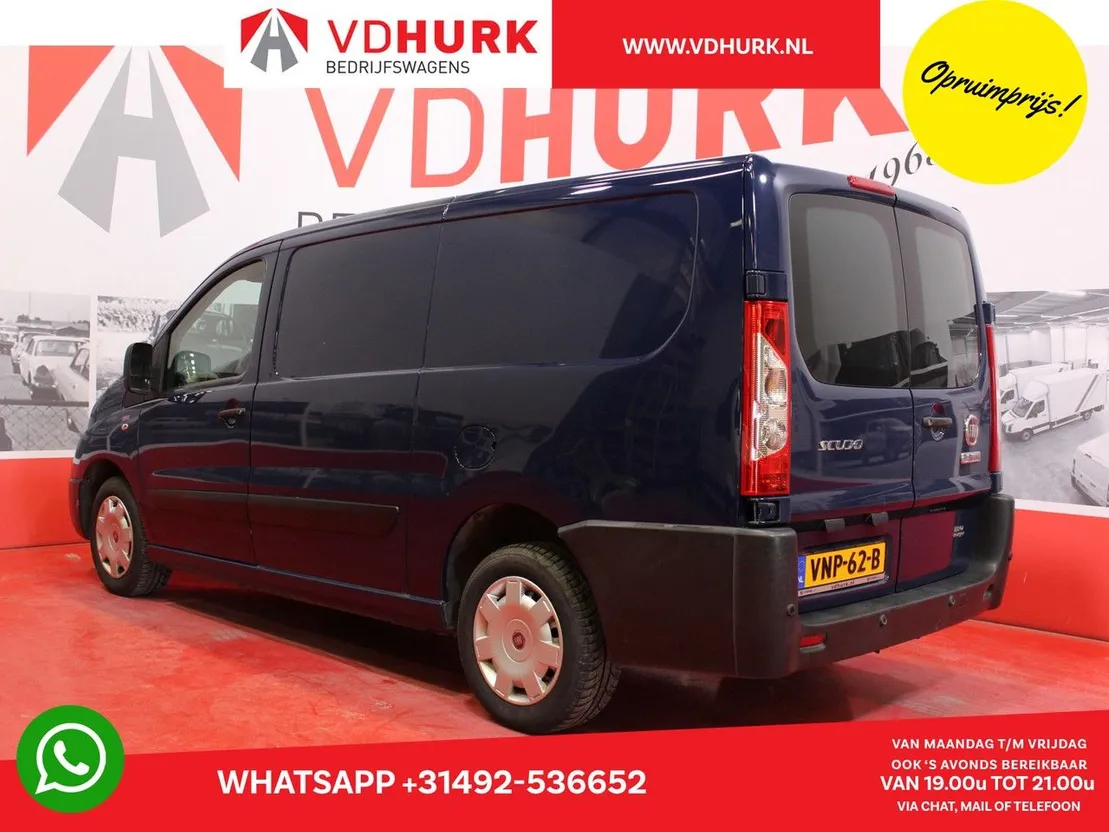 Fiat Scudo 2.0 HDI 128 pk L2 APK 2-2023 PDC, Stoelverw., Bluetooth - Photo 2