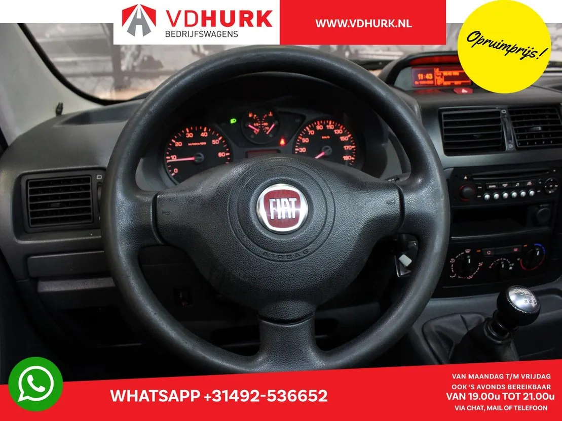 Fiat Scudo 2.0 HDI 128 pk L2 APK 2-2023 PDC, Stoelverw., Bluetooth - Photo 13
