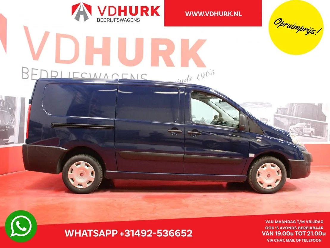 Fiat Scudo 2.0 HDI 128 pk L2 APK 2-2023 PDC, Stoelverw., Bluetooth - Photo 3
